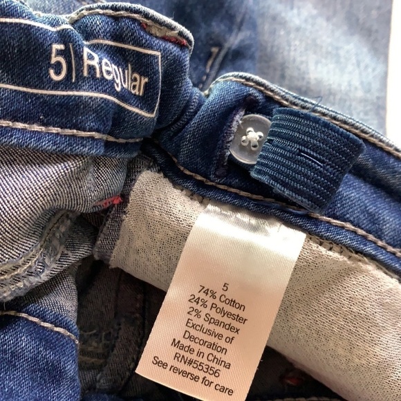 Sonoma Jean Jegging reversible sequin pocket girl size 5 - Picture 5 of 8
